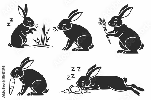set of rabbits