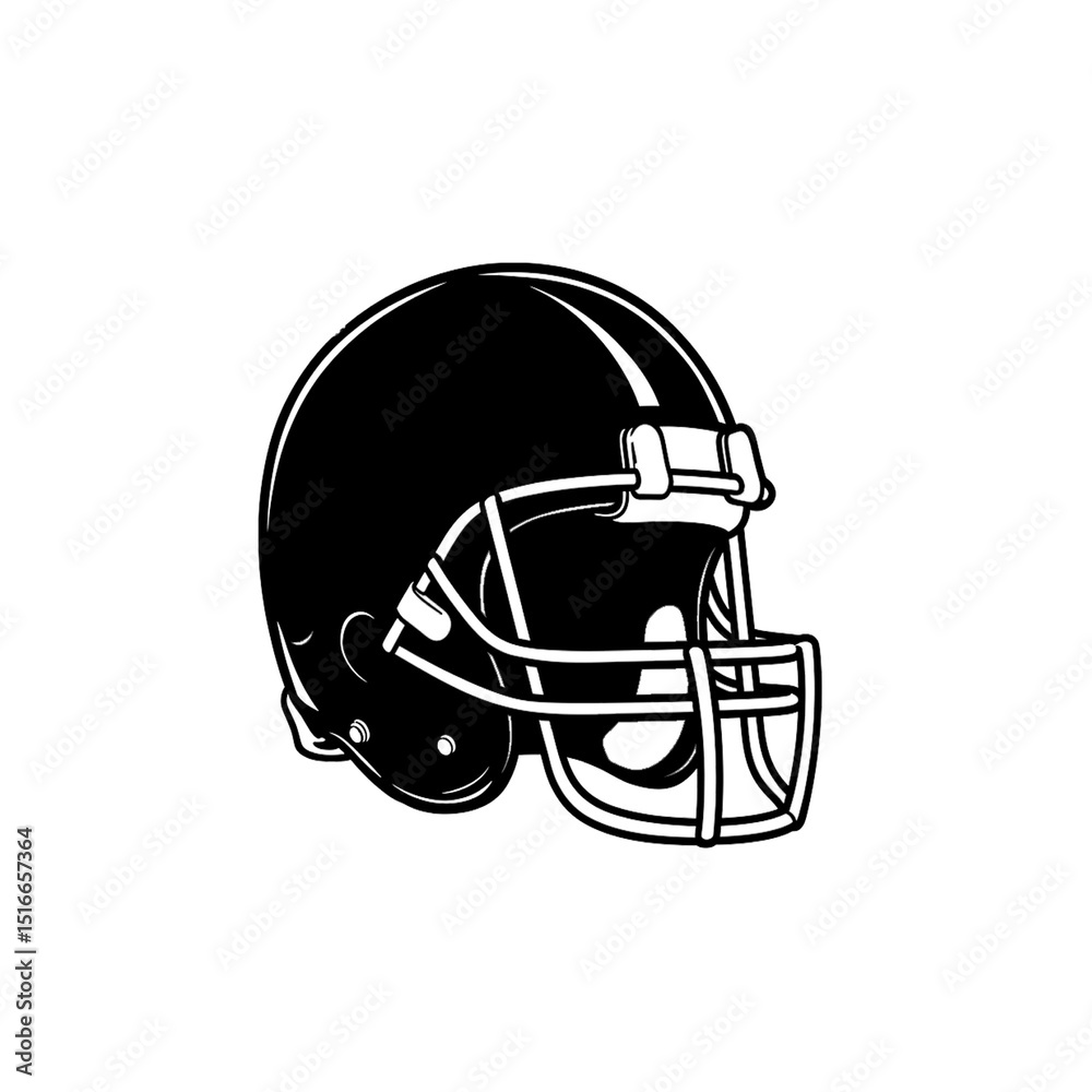 Fototapeta premium american football helmet