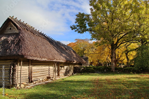 old wooden house