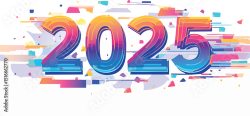 Pastel abstract 2026 numbers with smooth color transitions and creative pattern, ideal for modern backgrounds and web projects.