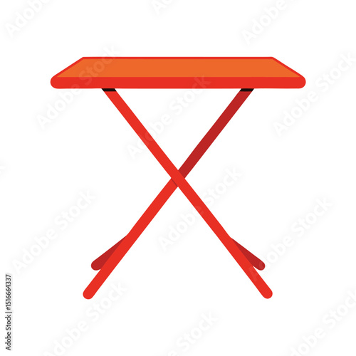 Foldable Table Design – with white background

