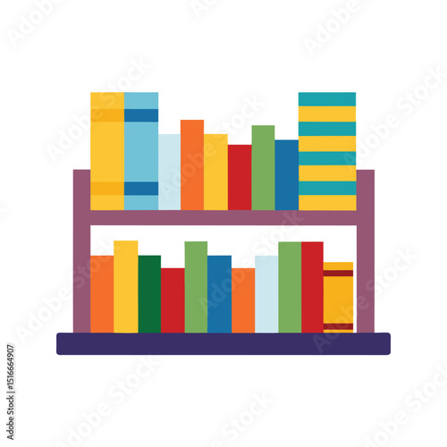 bookshelf with books