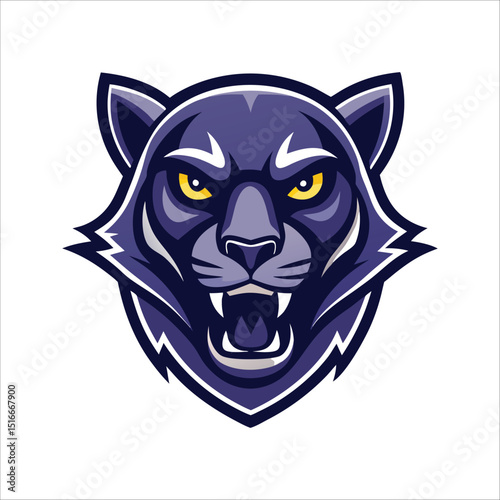 Panther icon vector illustration isolated on white background
