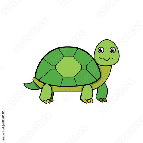 Tortoise icon vector illustration isolated on white background