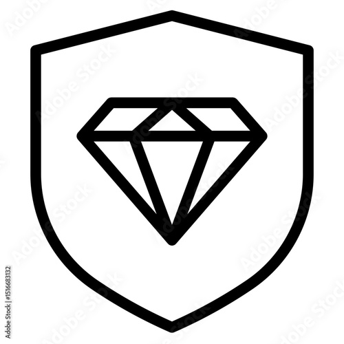 Luxury risk icon in vector illustration