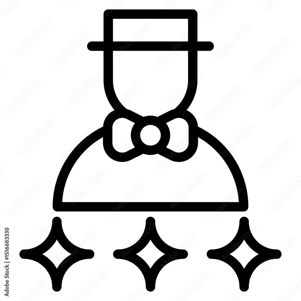 Affluence icon in vector illustration Affluence icon in vector illustration