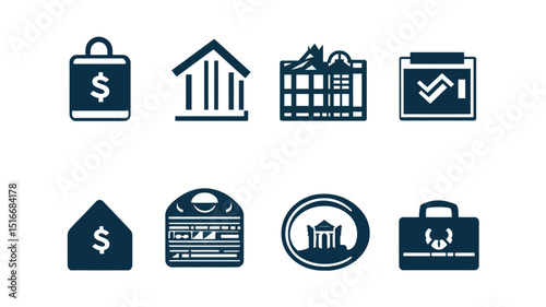 Real Estate Icon Bundle – Property, House, Rent, Sale, Agent, Mortgage, Investment