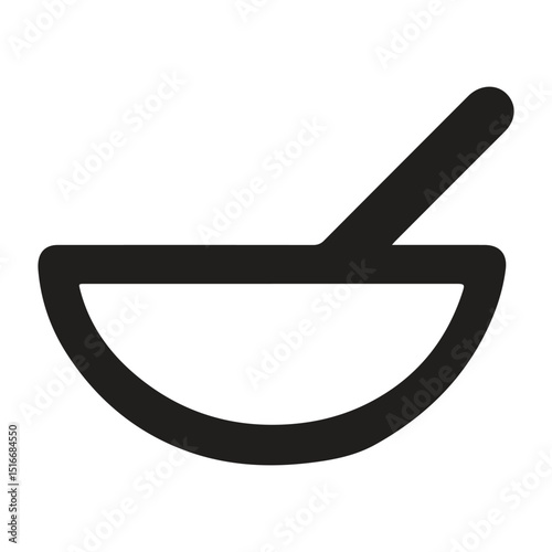 Kitchen, dish, food, dinner, black, icon, cup, vector, illustration, lunch
