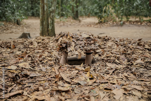 Billede på lærred Cu Chi Tunnels