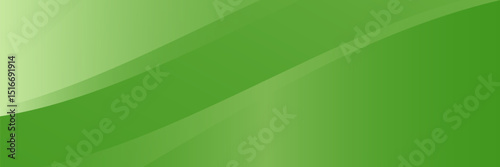 Abstract Green Background Template Vector, Green Background with Beautiful Wave Design.eps10