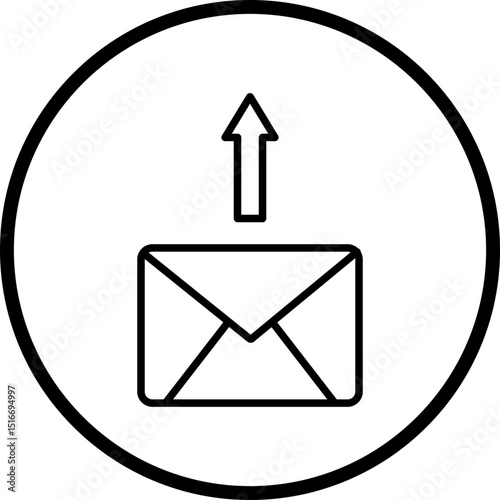 Email line icon style
