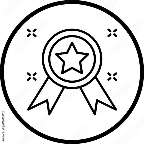 Reward line icon style