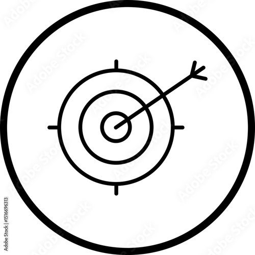 Target line icon style