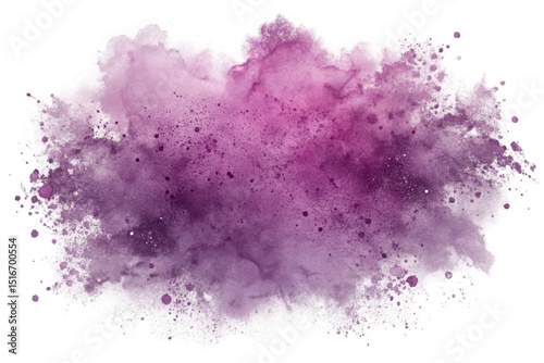 A vibrant watercolor texture in shades of purple and pink, creating a dreamy, ethereal background ideal for various artistic projects.