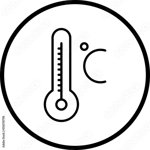 Celsius Line Icon Style