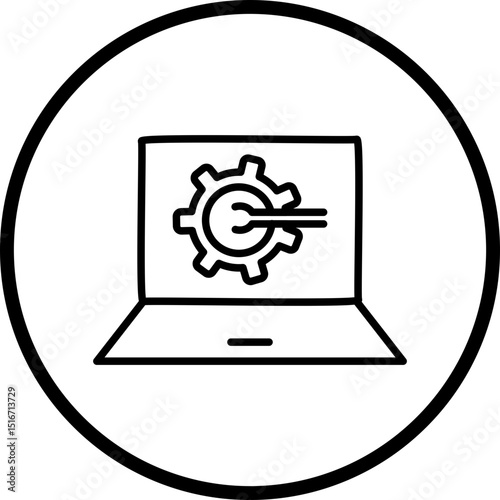 Installation Line Icon Style