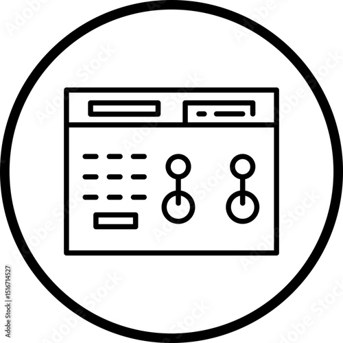 Controller Line Icon Style