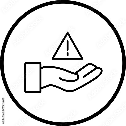 Risk Line Icon Style