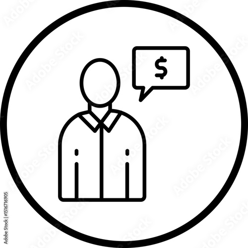 Advisor Line Icon Style