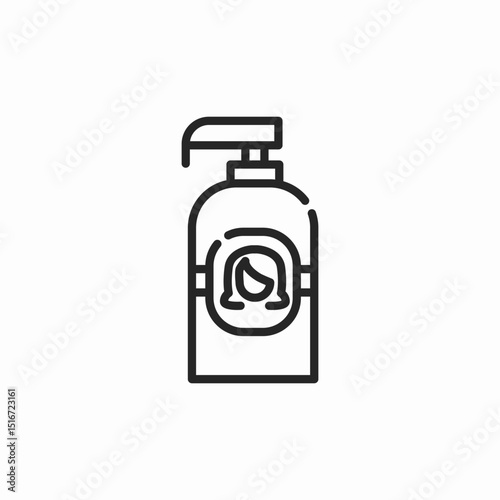demale care lotion icon sign vector