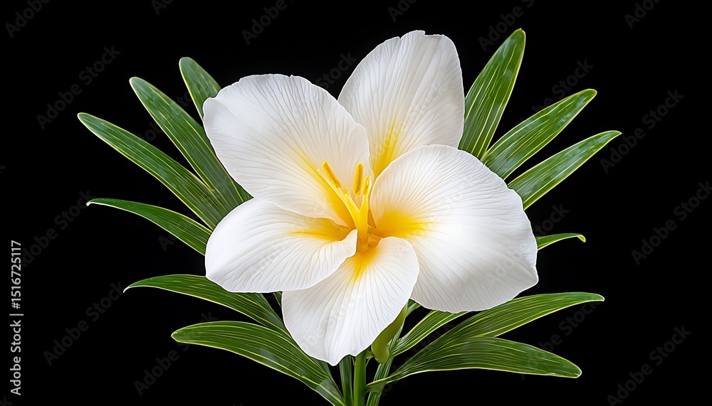 Fototapeta premium White Lily Studio Shot