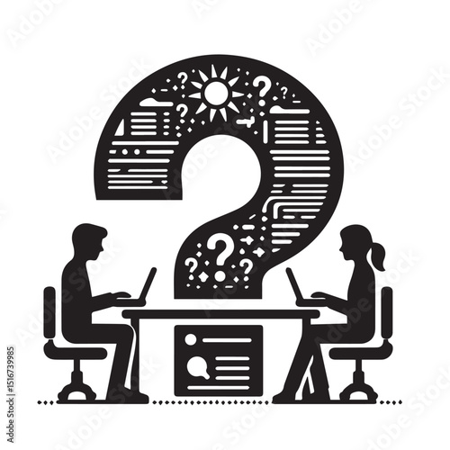 Quora high quality black vector