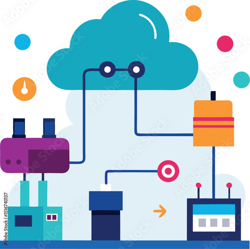 cloud computing concept