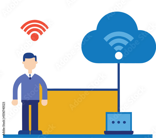 cloud computing concept