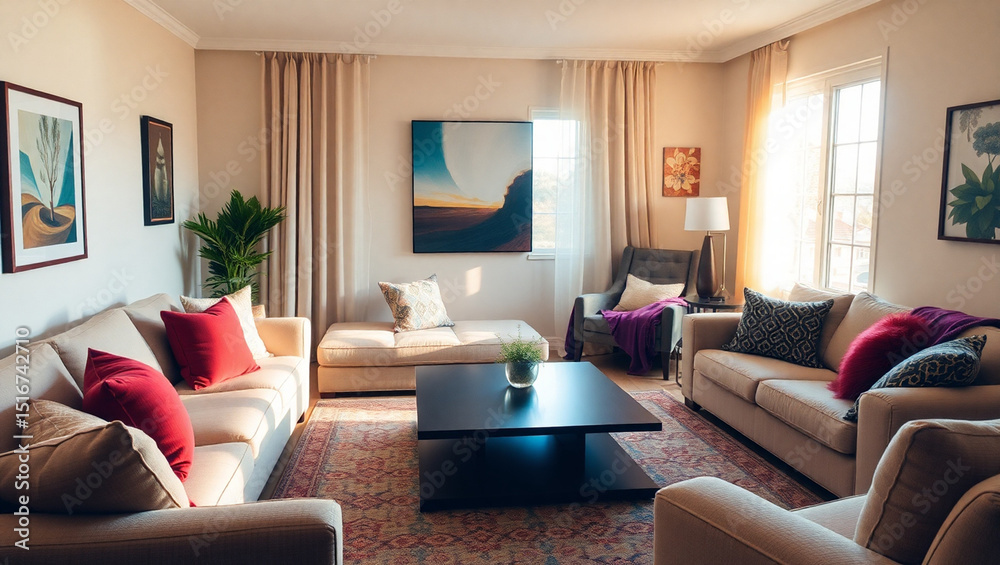 modern living room with fireplace modern living room with fireplace