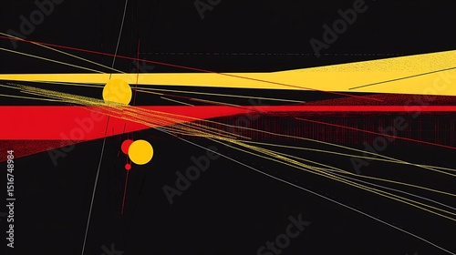 Abstract geometric design with vibrant colors (1)