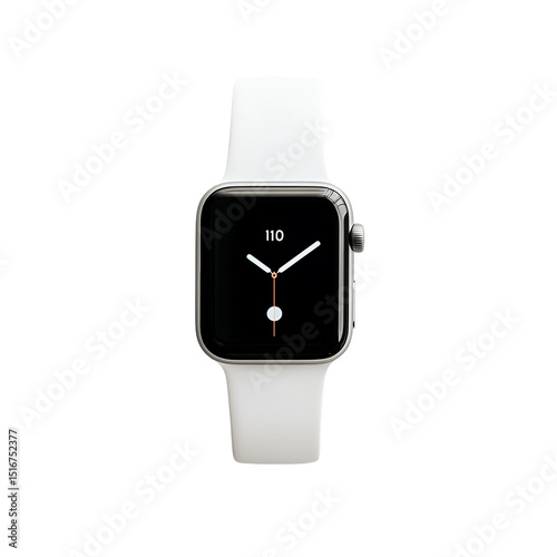 smart watch isolated on white background