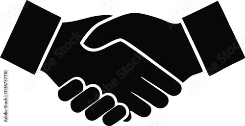 handshake vector illustration