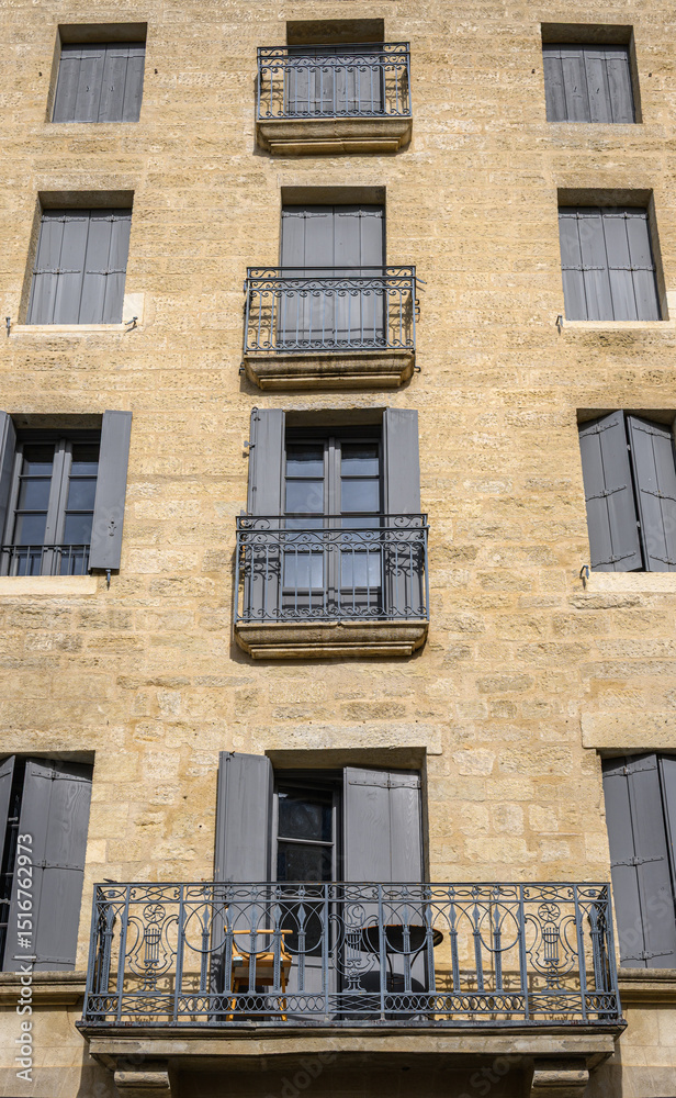 Fototapeta premium Uzes facade