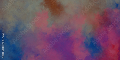 Multicolor modern watercolor wall texture background. This is watercolor splash light liquid sky pattern decoration .