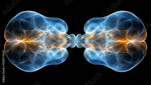 Abstract symmetrical energy forms (1)
