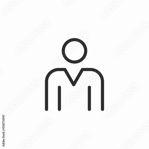 man male icon sign vector