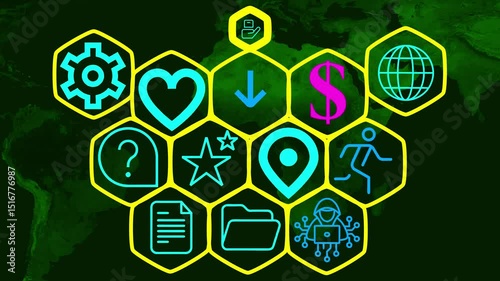Ar, augmented reality icon. Business, Technology, Internet and network concept.