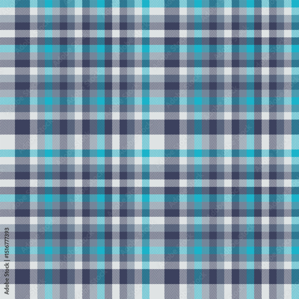 Stylish teal and gray plaid pattern. Perfect for textile design, fashion, website backgrounds, or wrapping paper. Stylish teal and gray plaid pattern. Perfect for textile design, fashion, website backgrounds, or wrapping paper.