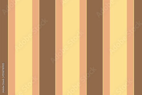 Warm earthtoned vertical stripes create a cozy, inviting pattern. Great for backgrounds, textures, designs needing natural or retro vibes. Versatile.