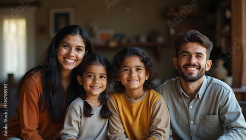 Happy Family Moments at Home
