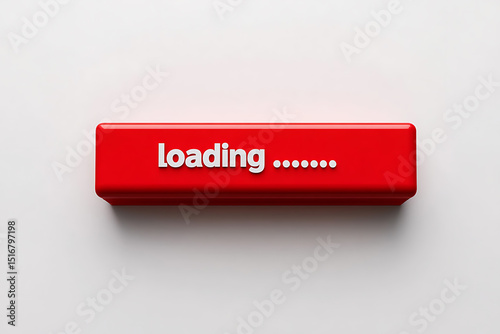 Bold minimalist typography reading “loading ...” with a horizontal bar at 90%, designed in a clean, modern style to convey digital progress and sleek interface dynamics.

