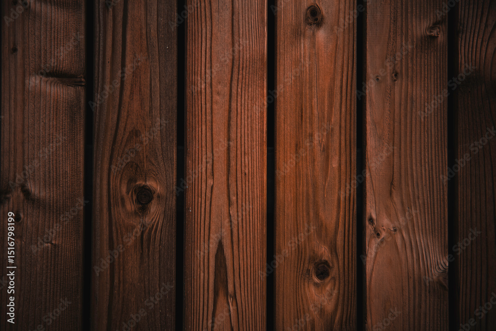 Naklejka premium close-up photo of a wooden fence