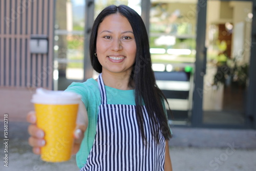 A very kind Latina worker 