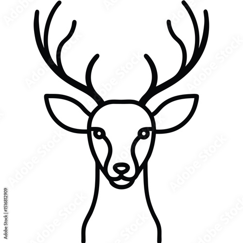 deer head silhouette