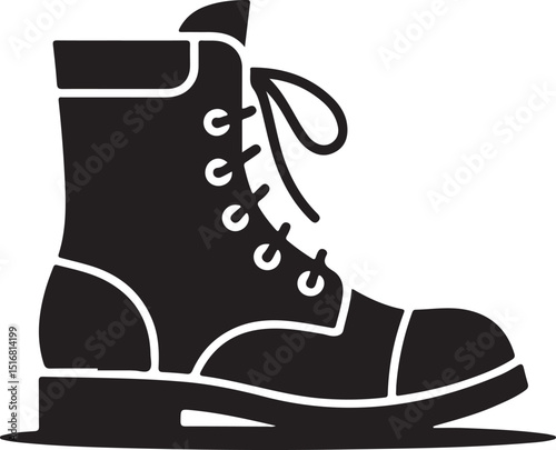 Industrial boot icon