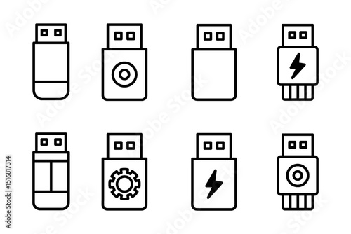 USB Flash Drive Icons