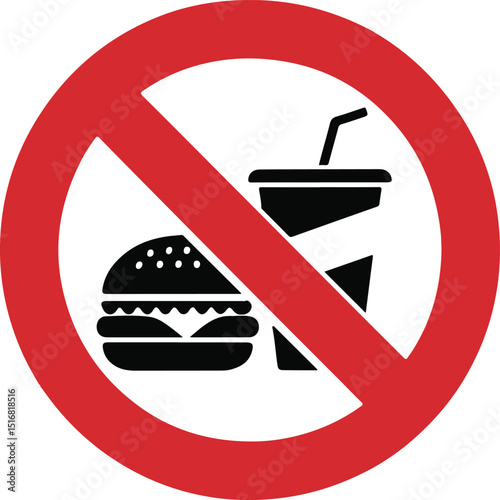 No eating and no drinks allowed