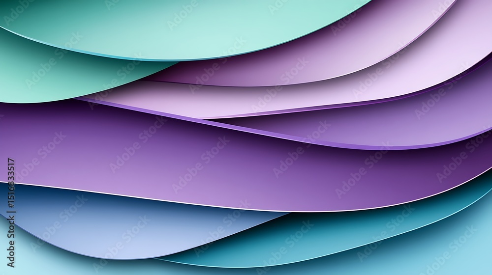 Fototapeta premium Abstract layered colors