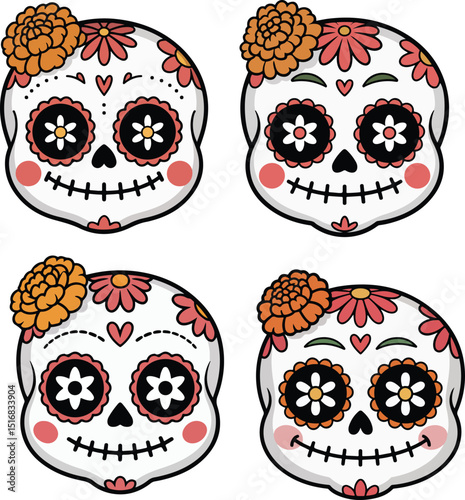 Sweet Skeleton Child with Butterfly Wing