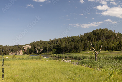 Stockade Lake at Custer State Park, South Dakota
